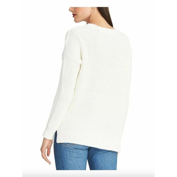 Rachel Rachel Roy Crewneck Chunky Knit Tunic Sweater Size Small Casual Colorful - Picture 4 of 9